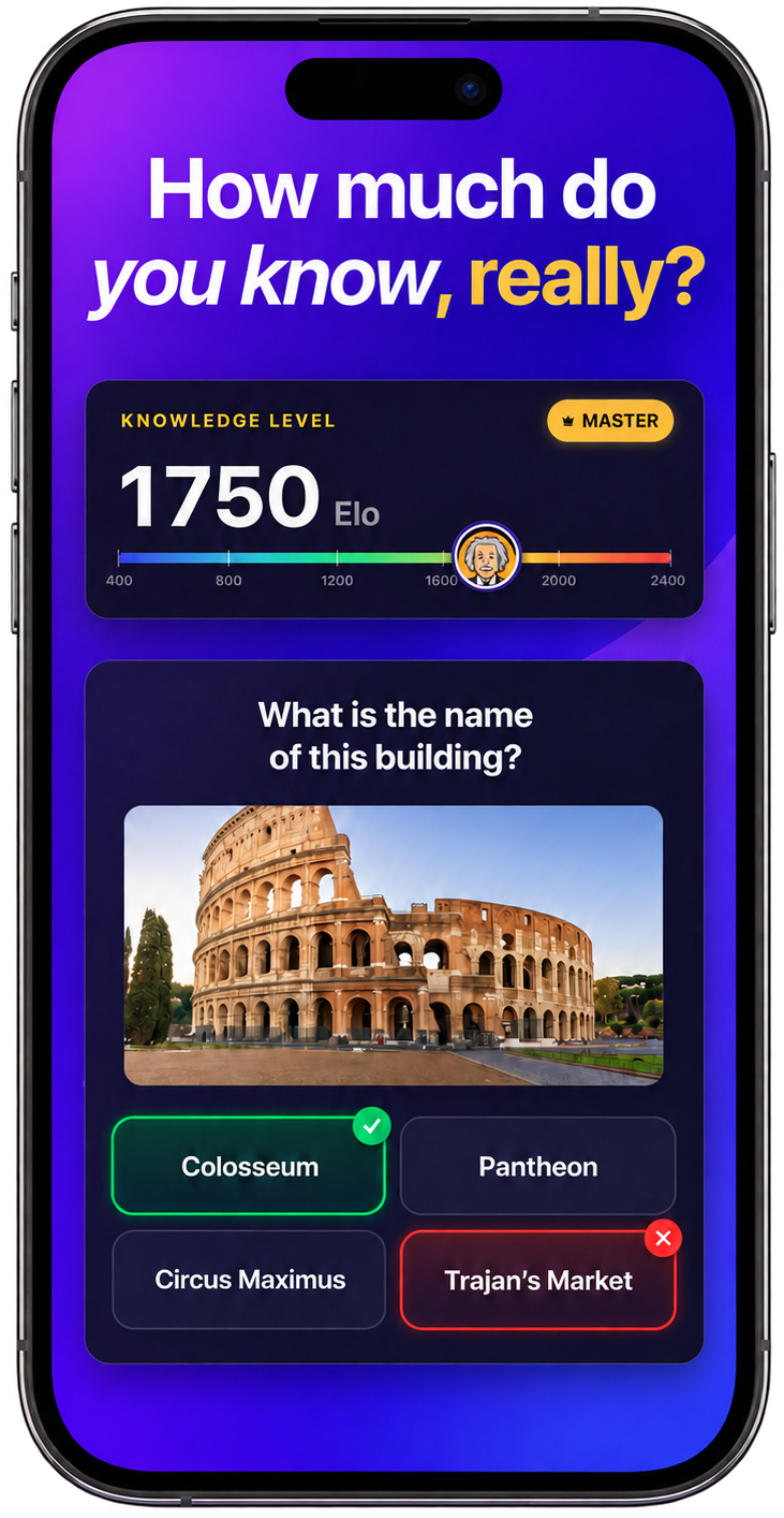 Elo.World quiz on iPhone